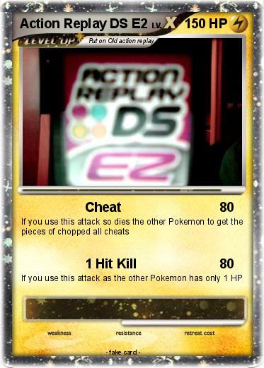 Pokemon Action Replay DS E2