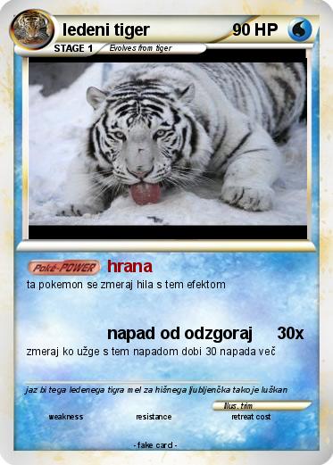 Pokemon ledeni tiger