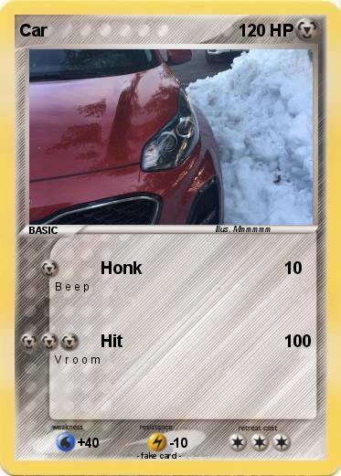 Pokemon Car