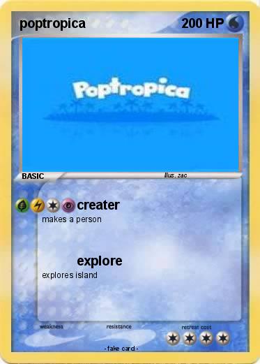 Pokemon poptropica