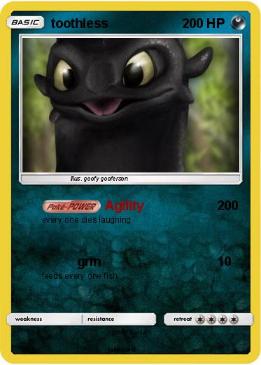 Pokemon toothless