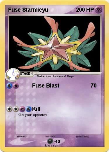 Pokemon Fuse Starmieyu