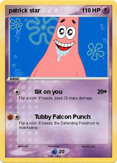 Pokemon patrick star