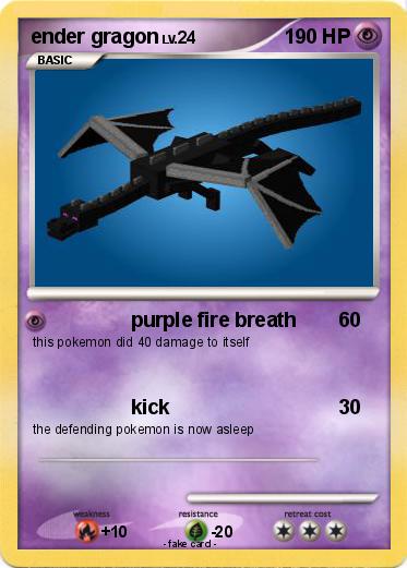 Pokemon ender gragon