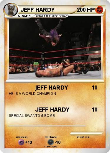 Pokemon JEFF HARDY