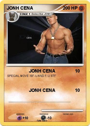 Pokemon JONH CENA