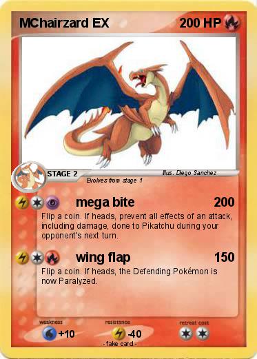 Pokemon MChairzard EX