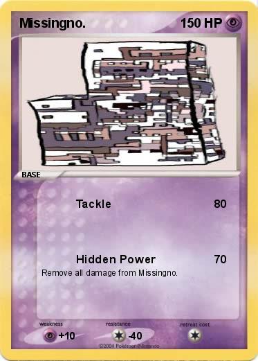 Pokemon Missingno.