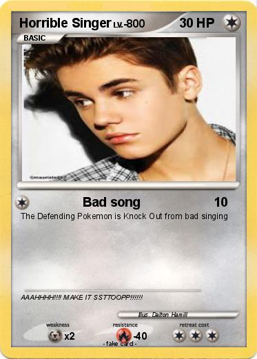 Pokemon Horrible Singer