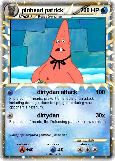 Pokemon pinhead patrick