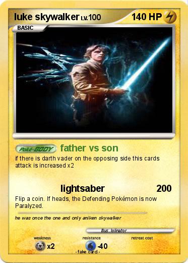 Pokemon luke skywalker