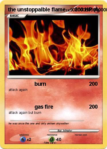Pokemon the unstoppalble flame