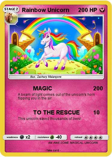 Pokemon Rainbow Unicorn