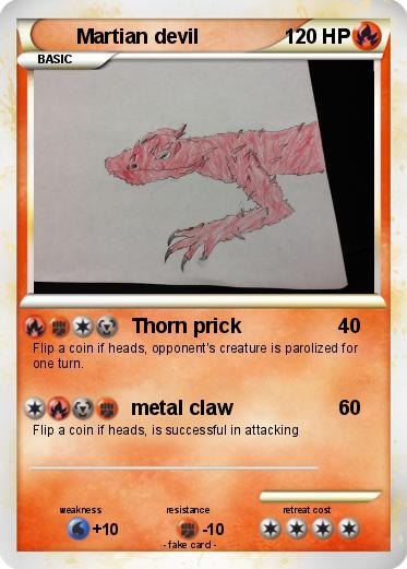 Pokemon Martian devil