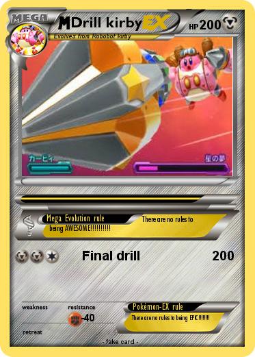 Pokemon Drill kirby