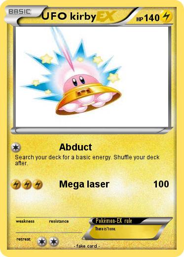 Pokemon UFO kirby