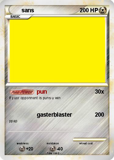 Pokemon sans