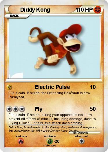 Pokemon Diddy Kong