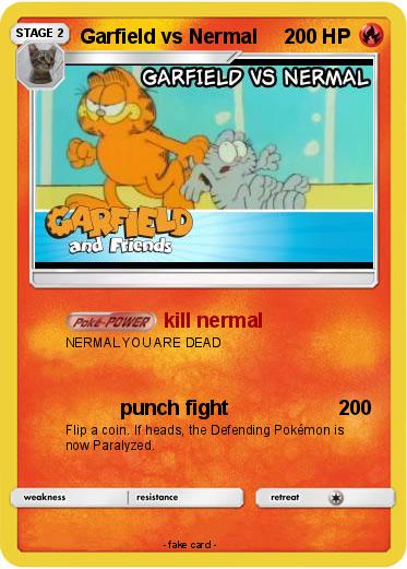 Pokemon Garfield vs Nermal