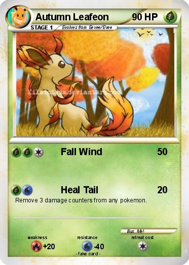 Pokemon Autumn Leafeon