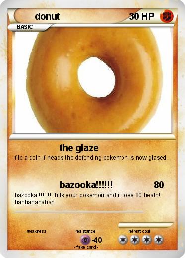 Pokemon donut