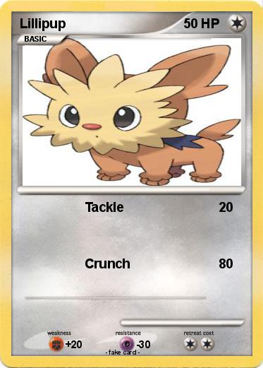 Pokemon Lillipup