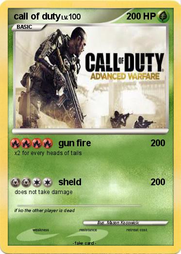 Pokemon call of duty