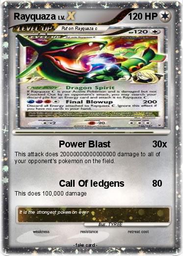 Pokemon Rayquaza