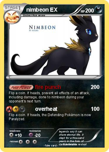 Pokemon nimbeon EX