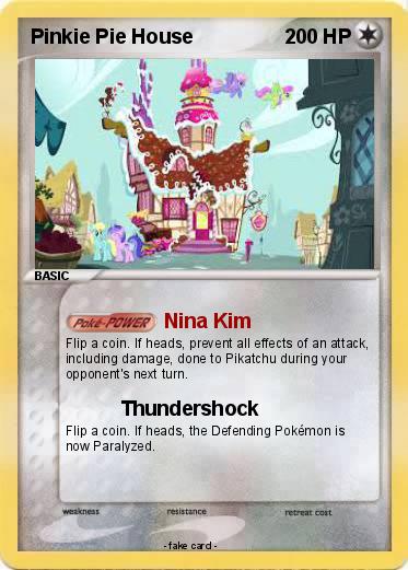 Pokemon Pinkie Pie House