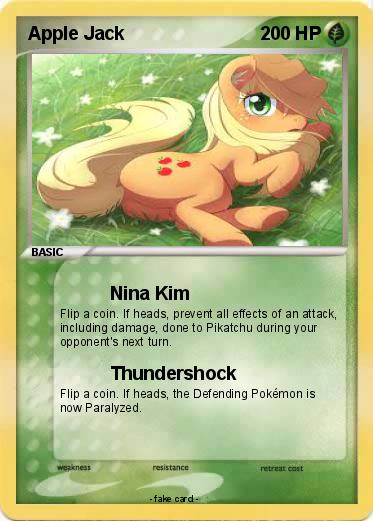 Pokemon Apple Jack