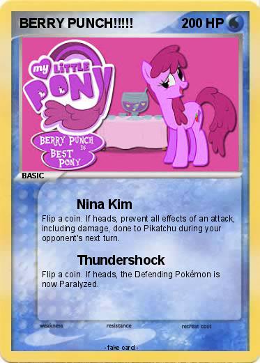 Pokemon BERRY PUNCH!!!!!