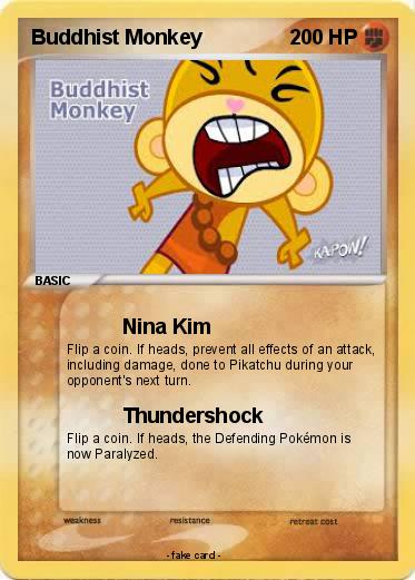 Pokemon Buddhist Monkey