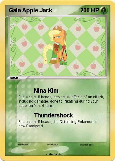 Pokemon Gala Apple Jack