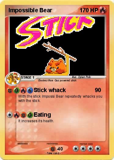 Pokemon Impossible Bear
