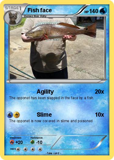 Pokemon Fish face