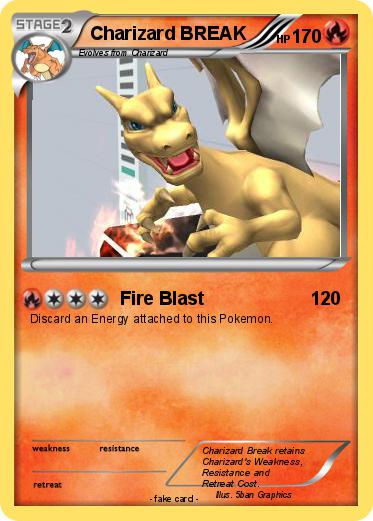 Pokemon Charizard BREAK