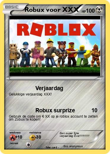 Pokemon Robux voor XXX