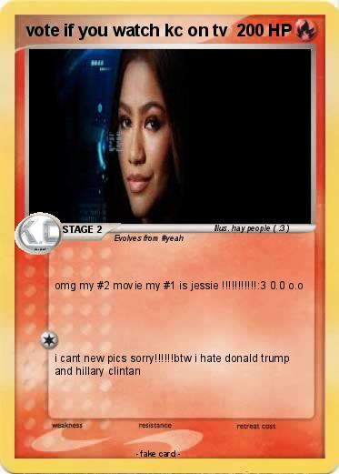 Pokemon vote if you watch kc on tv