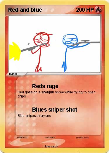 Pokemon Red and blue