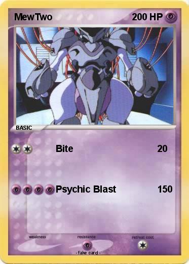 Pokemon MewTwo