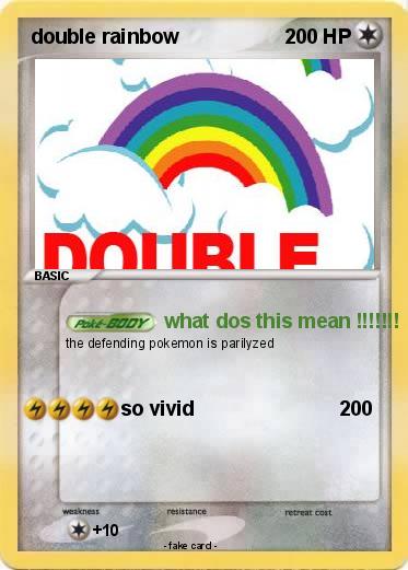 Pokemon double rainbow