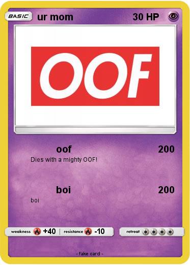 Pokemon ur mom