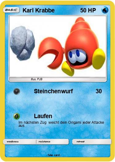 Pokemon Karl Krabbe