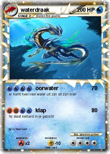 Pokemon waterdraak