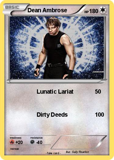 Pokemon Dean Ambrose