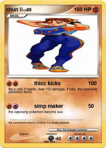 Pokemon chun li