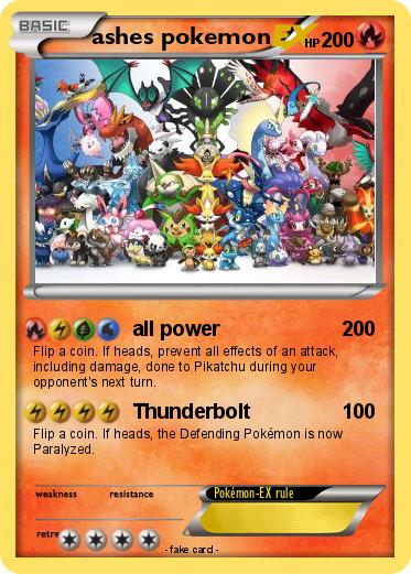 Pokemon ashes pokemon