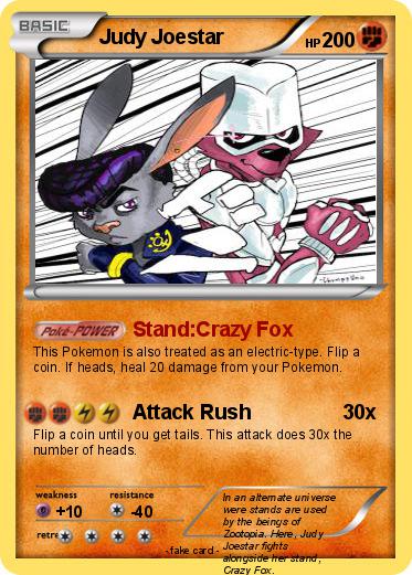 Pokemon Judy Joestar