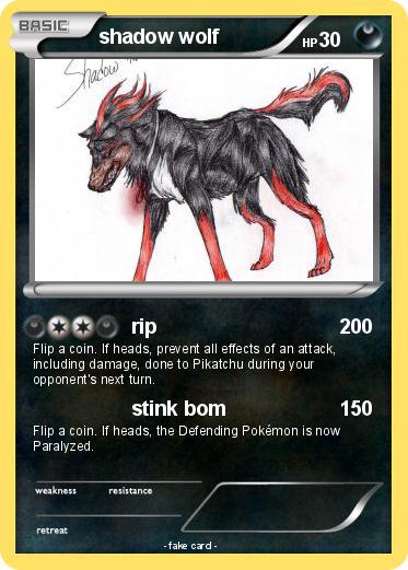 Pokemon shadow wolf